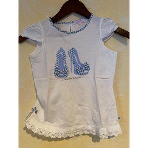 Girls Size 10 Nicholas & Bears Beautiful Rhinestone Top